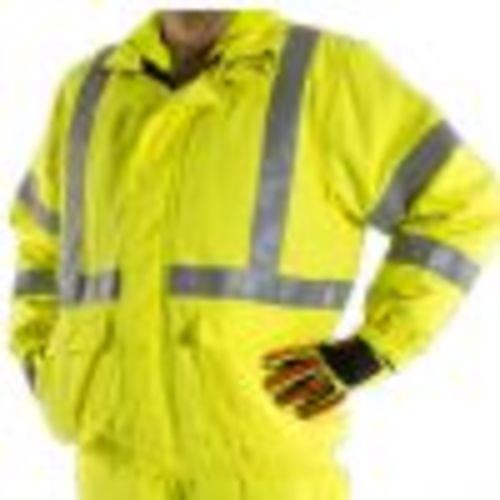 91437 Flame Retardant Class 3 Safety Jacket w/ Liner