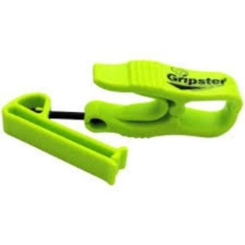 Gripster - Glove clip with belt clip on one end - Lime