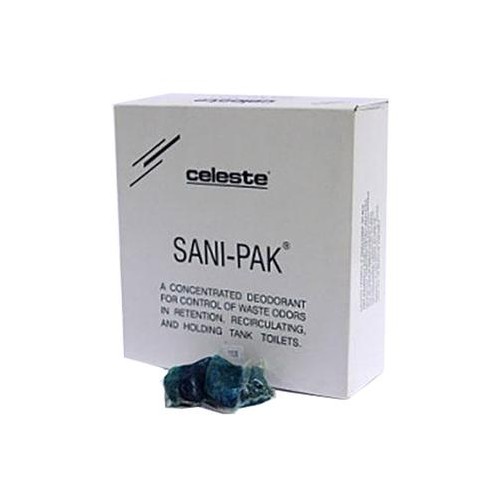 Celeste® Sani-Pak® Lavatory Deodorant, 6 gram packets  / 100 Box