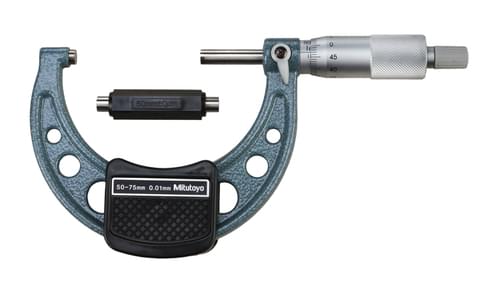 Mitutoyo 75MM (50-75) .01 MICROMETER RA