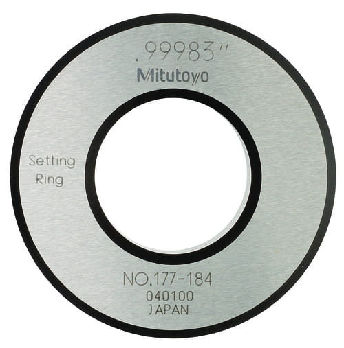 Mitutoyo SETTING RING, 1.0''