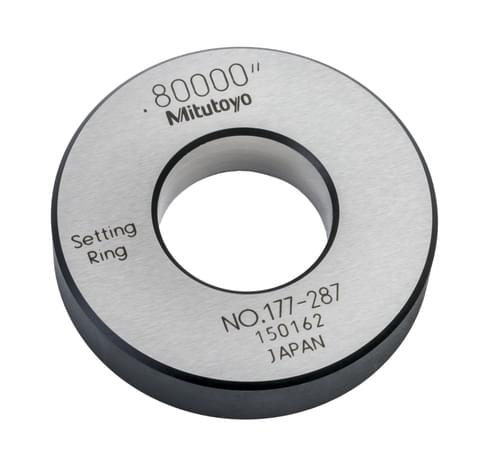 Mitutoyo SETTING RING, .8''