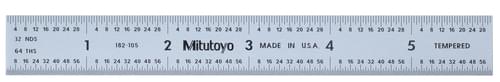 Mitutoyo STEEL RULE, 6'' X 150MM