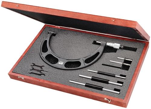 Starrett 72700 INTERCHANGEABLE ANVIL MICROMETER 6-9'' 0.001'' GRAD