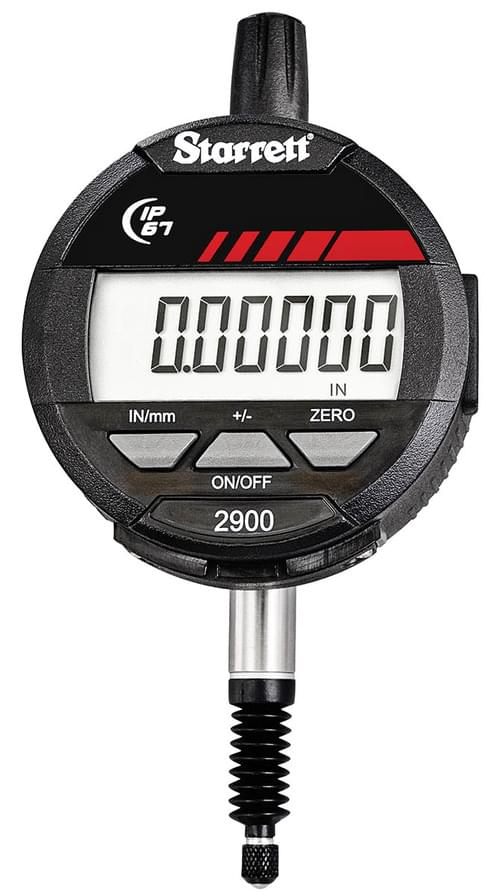 Starrett 09980 ELEC INDICATOR 0.5''/12MM