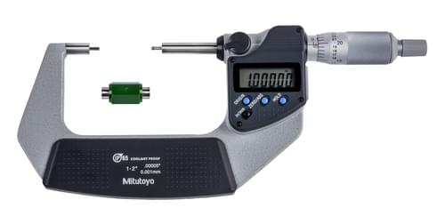 Mitutoyo * MICROMETER, SPLINE, 5MM SPLINE, 2'' (1-2), .00005''/0.001MM, IP65 SPC