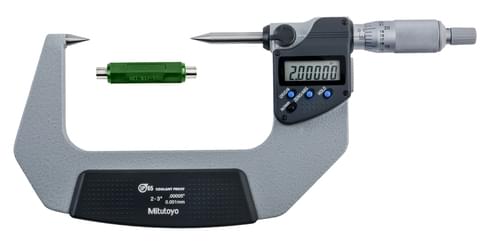 Mitutoyo * MICROMETER, POINT, 30, 2-3'', .00005''/0.001MM, IP65 SPC