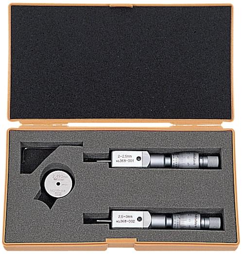 Mitutoyo 2PC HOLTEST SET 2-3MM .001MM