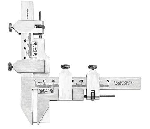 Starrett 52427 GEAR TOOTH VERNIER CALIPER METRIC