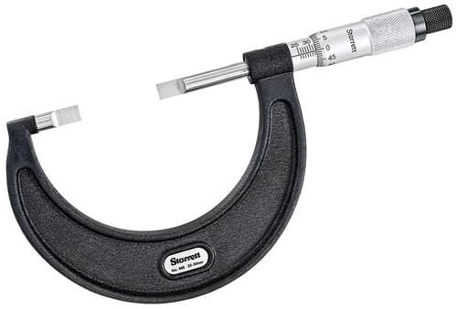 Starrett 64258 BLADE MICROMETER 50mm (25-50) 0.01 GRAD
