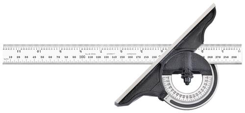 Starrett 52524 BEVEL PROTRACTOR 300mm M/E REVERSIBLE