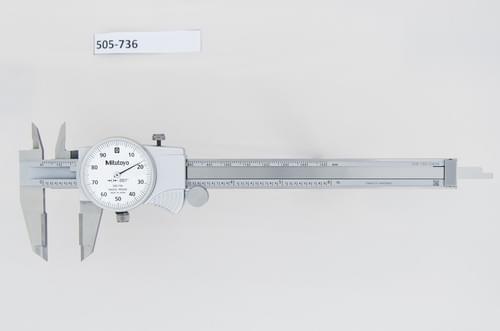 Mitutoyo 6'' DIAL CAL, OD CARBIDE