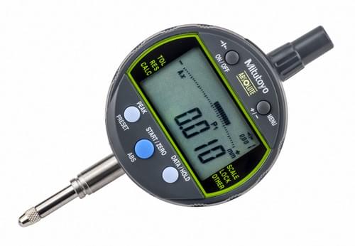 Mitutoyo PEAK HOLD TYPE INDICATOR, 12.7MM, 8MM STEM,LUG BACK SPC