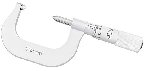 Starrett 56328 SCREW THREAD MICROMETER 50mm (25-50)