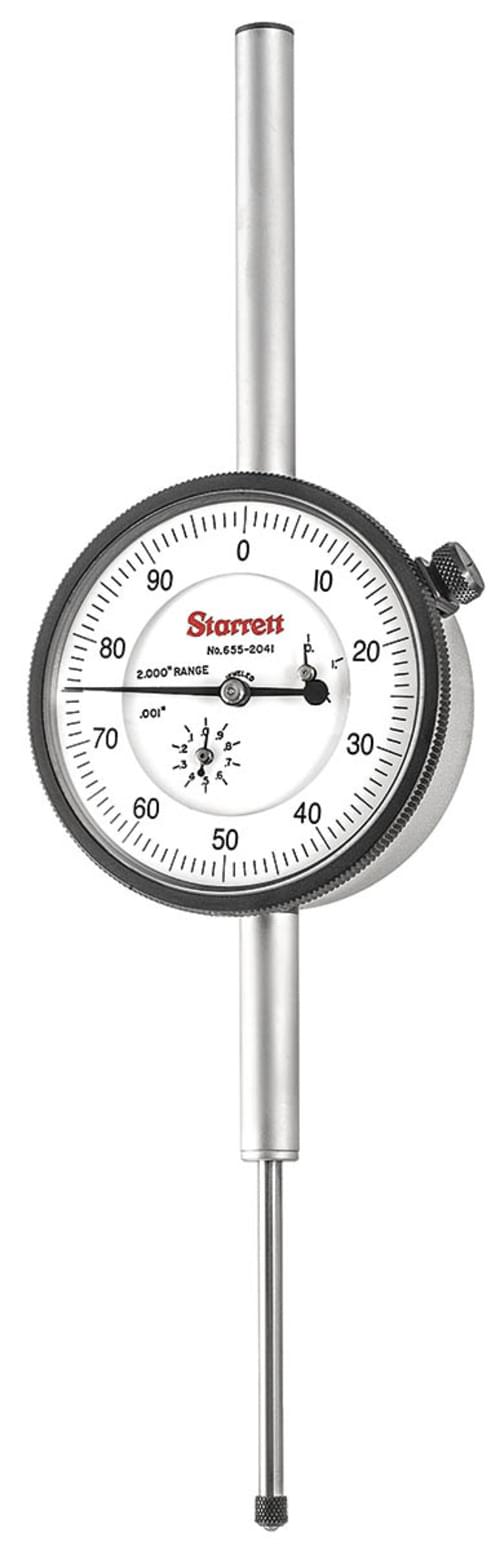 Starrett 53619 DIAL INDICATOR 2'' RANGE