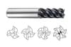 YG-1 95110 - 4 FLUTE LONG LENGTH 45 DEG HELIX ROUGHER JET-POWER CARBIDE