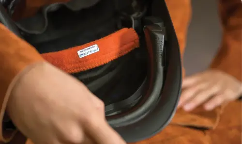 SWEATSOpad interior cushioning layer close-up