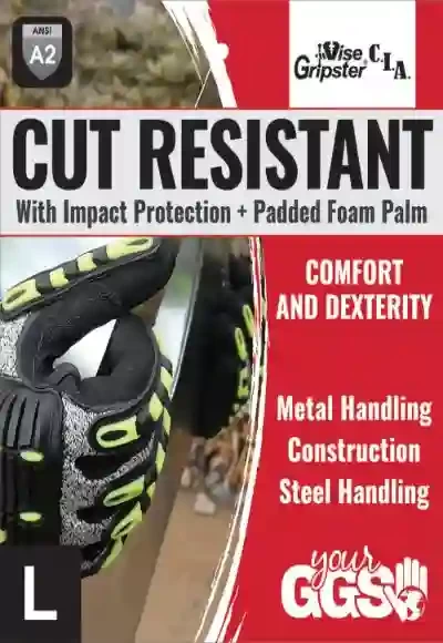 Retail Tag impact protection gloves