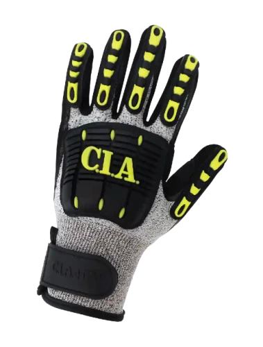 Outside view impact protection gloves