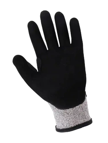 Inside view impact protection gloves