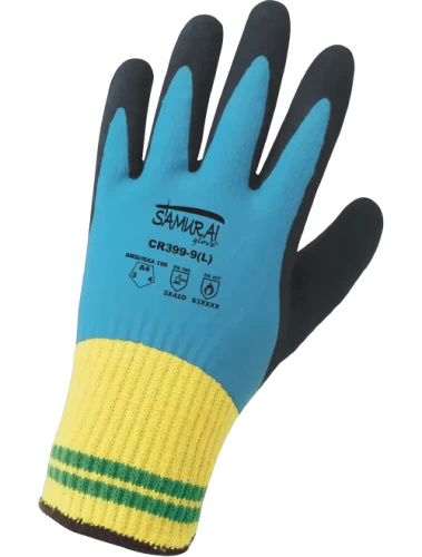 Back View Samurai Cut Resistant Glove