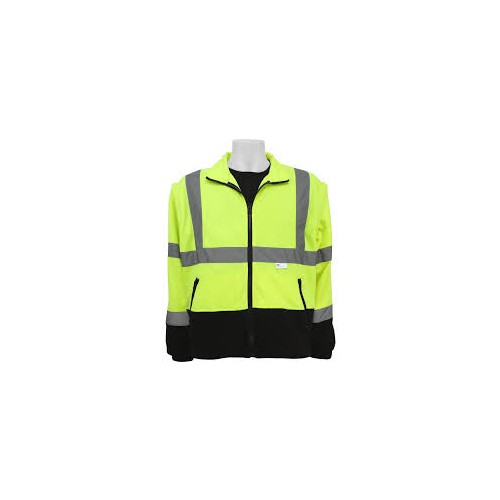 FrogWear Eight-in-One High Visibility Winter Bomber Jacket ANSI Class 3