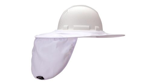 Collapsible Hard Hat Shade – White