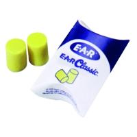 3M™ E-A-R™ Classic™ Foam Earplugs – PVC, Yellow, Uncorded, Pillow Pack (310-1001)