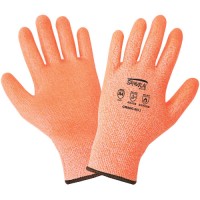 Samurai Supreme Grip‚ Tack-Free Cut Resistant, high-visibility, seamless glove