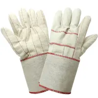 Extra Heavyweight Two-Ply Cotton/Polyester Hot Mill Gloves - C24GC