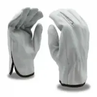 Cordova 8212 Unlined Standard Grain Cowhide Leather Driver Glove – Keystone Thumb, Medium