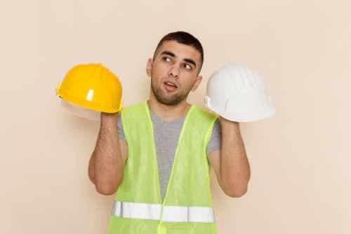 Which type of hard hat is needed