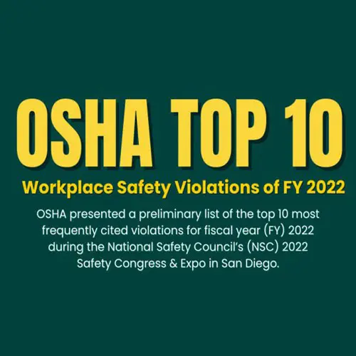 OSHA Top 10 Violations