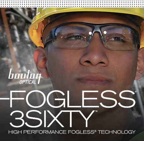 FogLESS Bouton Safety Glasses