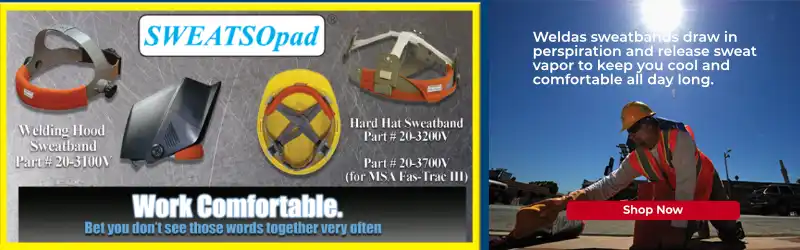 Weldas Work Comfortable Sweatbands Cool All Day 2