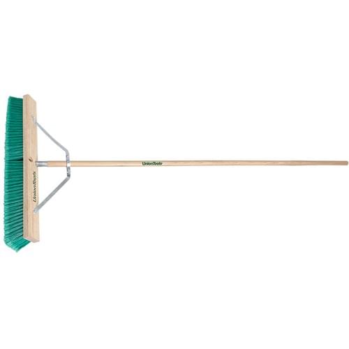 24" Multi-Surface Push Broom Head - UnionTools, Brace and Handle sold separately.