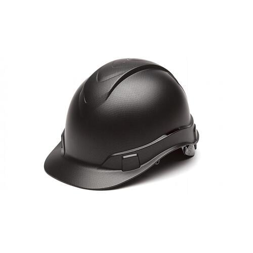 Pyramex Safety - Ridgeline Hard Hat - Graphite-Ridgeline Cap Style 4 Pt Ratchet Suspension