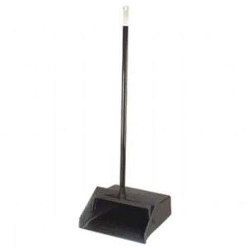 DUSTPAN PLASTIC UPRIGHT 12IN BLACK