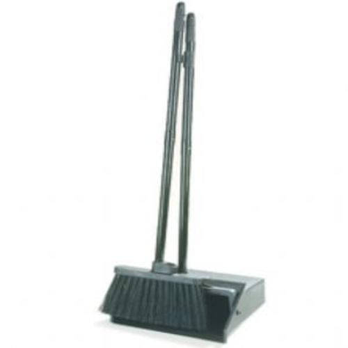 DUSTPAN LOBBY UPRIGHT W CLIP AND BROOM
