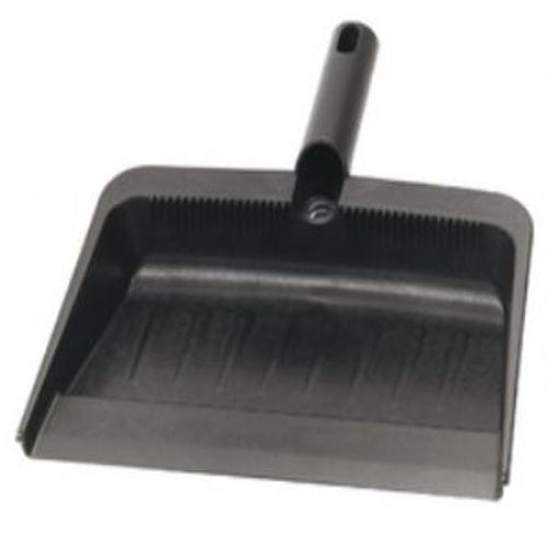 DUSTPAN 12X8 IN FLEXIBLE BLACK