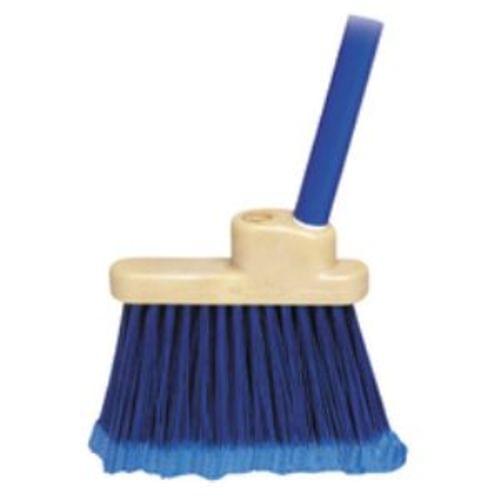 BROOM LOBBY W 2 .5 FT HDL FLAGGED BLUE