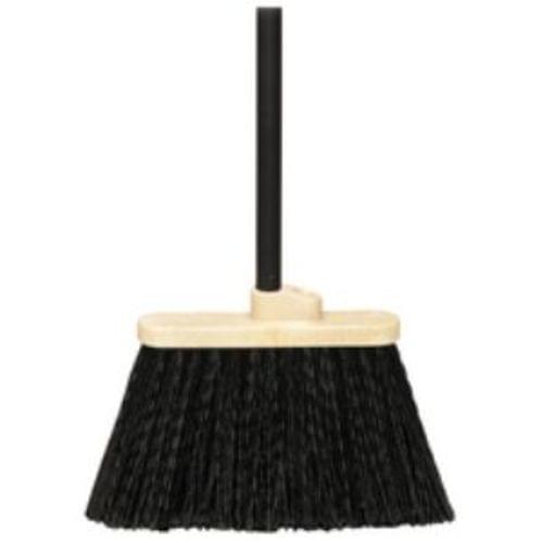 BROOM DUO SWEEP WAREHOUSE W HANDLE BLACK