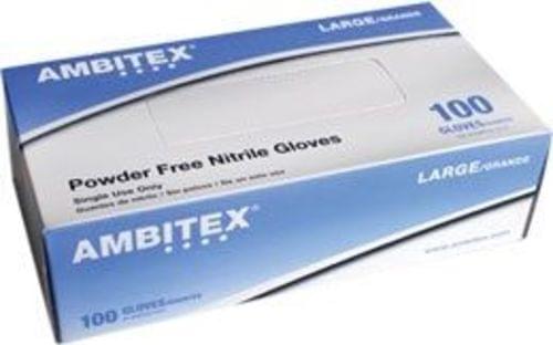 GLOVE NITRILE PWDR FREE MEDIUM 100 BOX