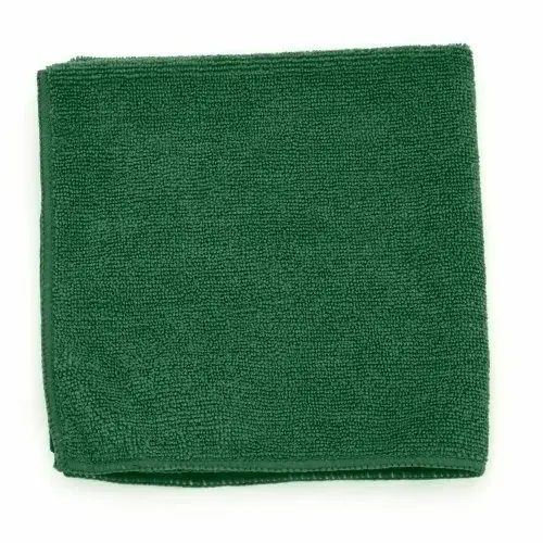 16X16 MICROFIBER CLOTHS 300 GSM - GREEN, each