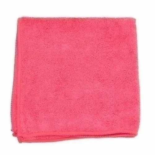 16X16 MICROFIBER CLOTHS 300 GSM - RED, each