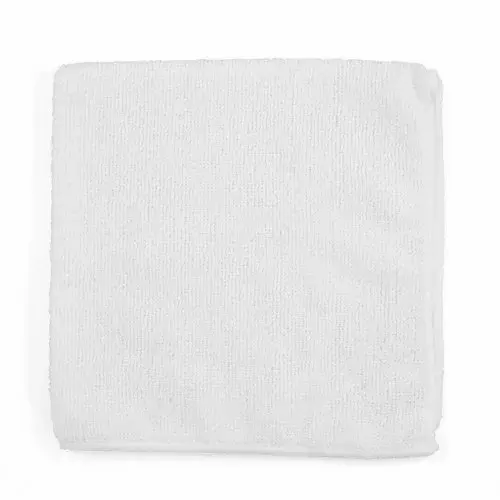 16X16 MICROFIBER CLOTHS 300 GSM - WHITE, each