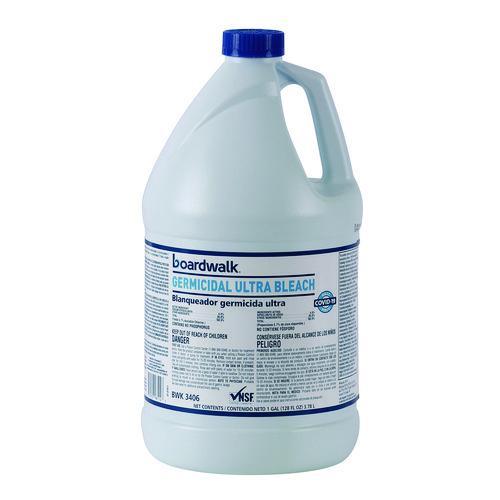 Germicidal Ultra Bleach, 6% Sodium Hypochlorite, 1 gal Bottle