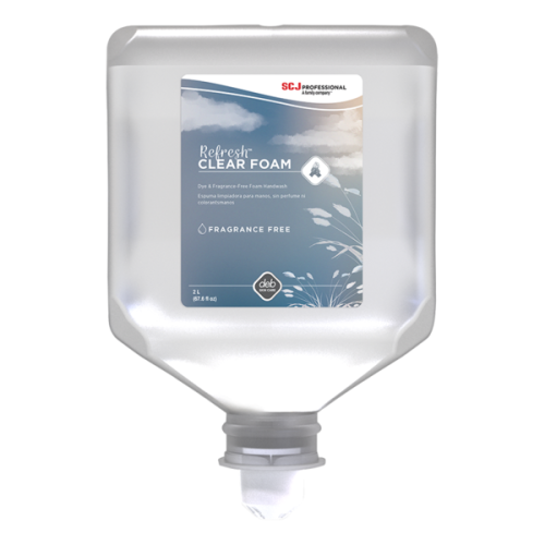 Refresh Clear Foam Soap, 2 LT, 4/cs (SJNCLR2LT)