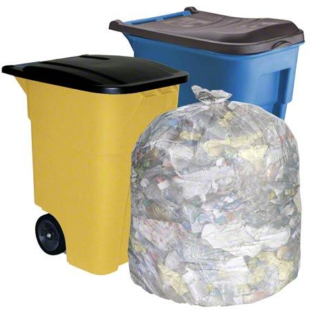 65 GALLON CLEAR LINERS 35X28X70 2 MIL 50/CS