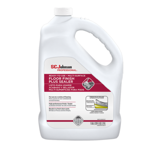 Multi-Surface Floor Finish Plus Sealer, 1 Gal, 4/cs (SJN362822)